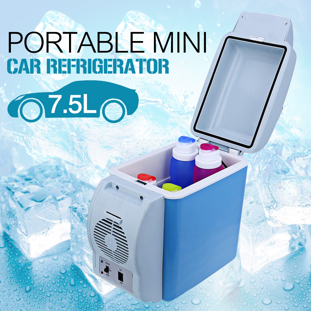 7-5L-portable-automotive-mini-fridge-car-electric-ABS-multifunctional-house-cooler-freezer-warmer refrigerator refrigerator