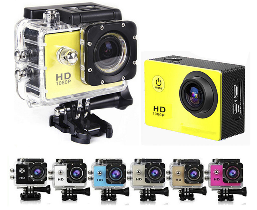 Mini Sport Camera. Pro Camera Mini. Автоматическая камера производит растровые изображения 200 x 256.