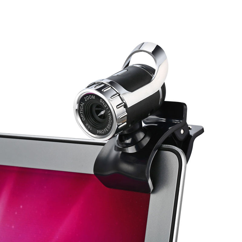 Swivel camera with microphone