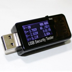 Digital-Dispara-3V-30V-Mini-Current-Tensione-Charger-Capacity-Tester-USB-Doctor-QC2-0-Quick-Carte
