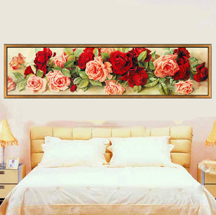 Picture Flowers Diamond Embroidery