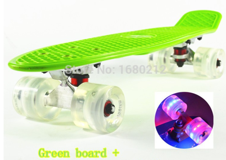 Bright skateboard
