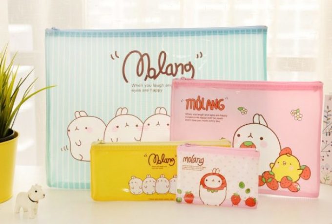 Folder for papers and notebooks Molang on Aliexpress