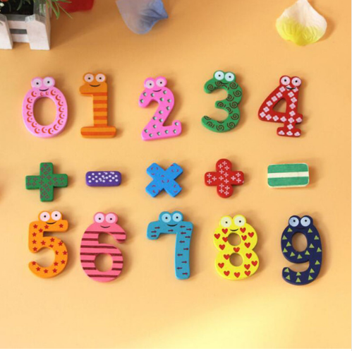 Magnets for learning numbers