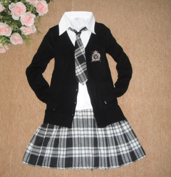 School suit with skirt