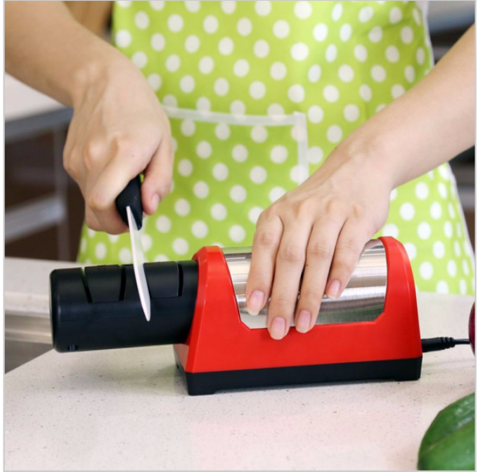 Electric knife sharpener