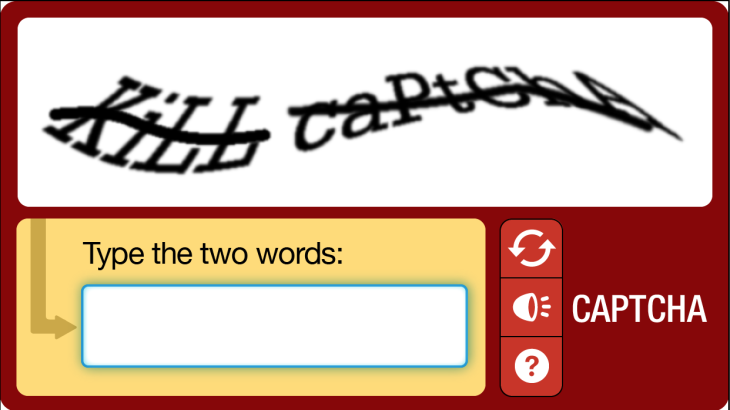 Metin captcha