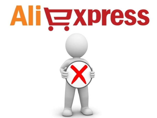Por que a ordem para o AliExpress cancelada?