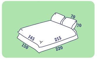 Single or semi-alone bed linen