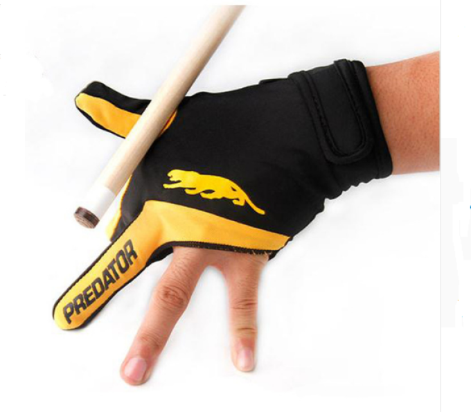 Glove for billiards