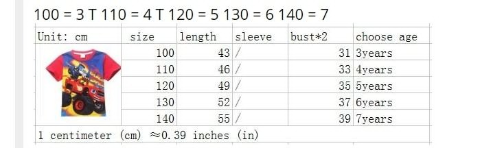 Размеры одежды для мальчиков на алиэкспресс