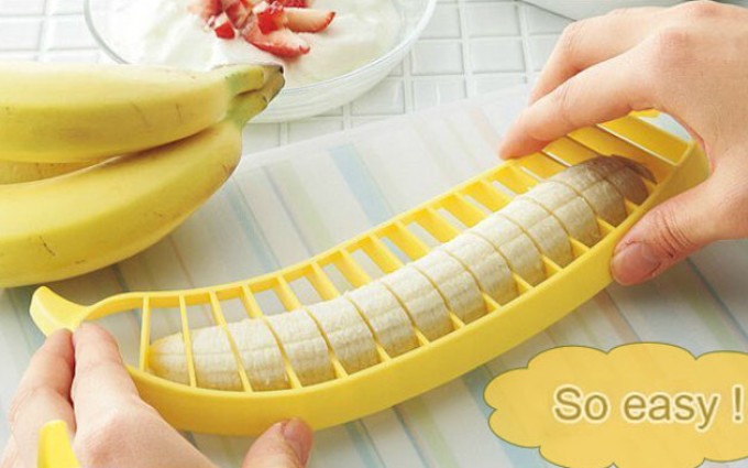 Slicing for bananas