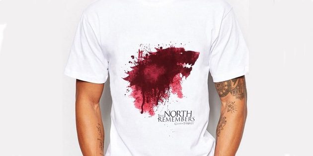 T-shirts with the theme game of thrones