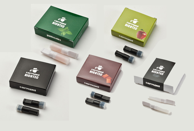 Replaceable cartridges for electronic cigarettes