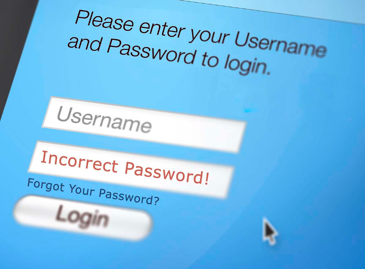 Incorrect password entered. Пароль username. Incorrect username or password.. Неправильный логин пароль. Incorrect username or password.перевести на русский.