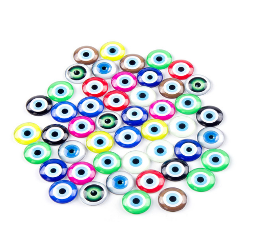 Set of multicolored puppet eyes